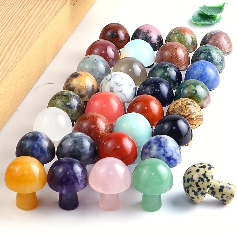 Crystal Mini Sphere Bare Stone Ball Healing Gem Home Decor - Temu