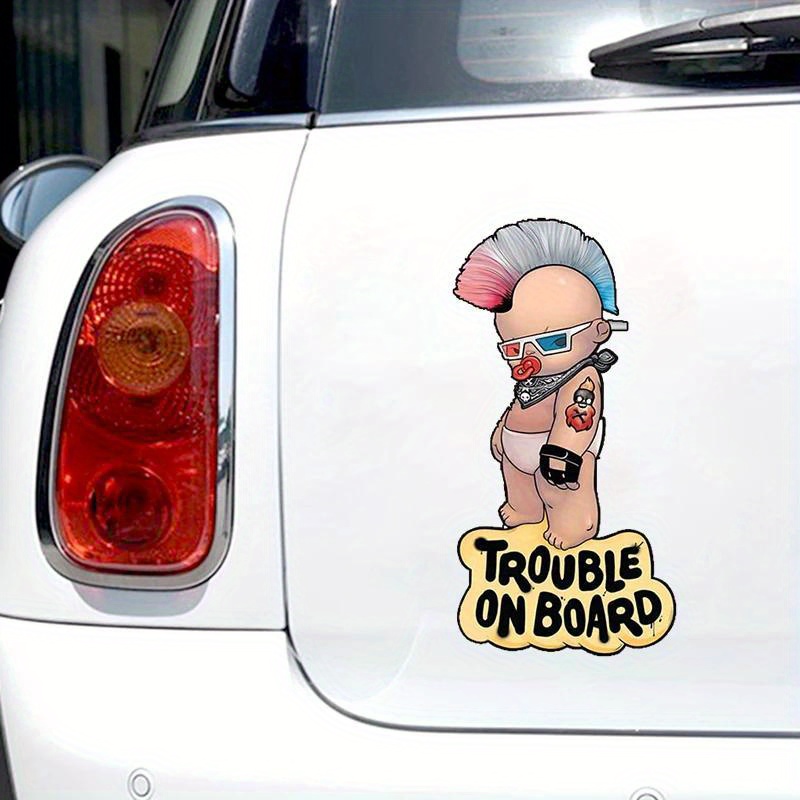 Pegatina Vinilo GEMELOS BEBE A BORDO Baby On Board Coche Car Sticker Decal