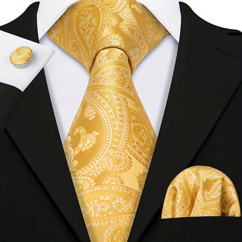 Corbata de moño Monograma con hilo de oro S00 - Hombre