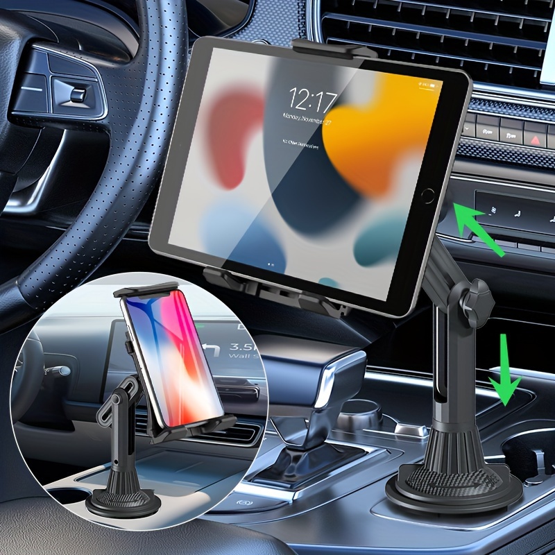 Car Cup Holder Tray Phone Mount 3 in 1 Cup Holder Expander - Temu