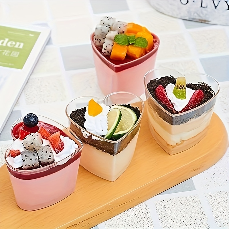 Origami Style Glass Cup Ribbed Glass Pudding Cup Dessert - Temu