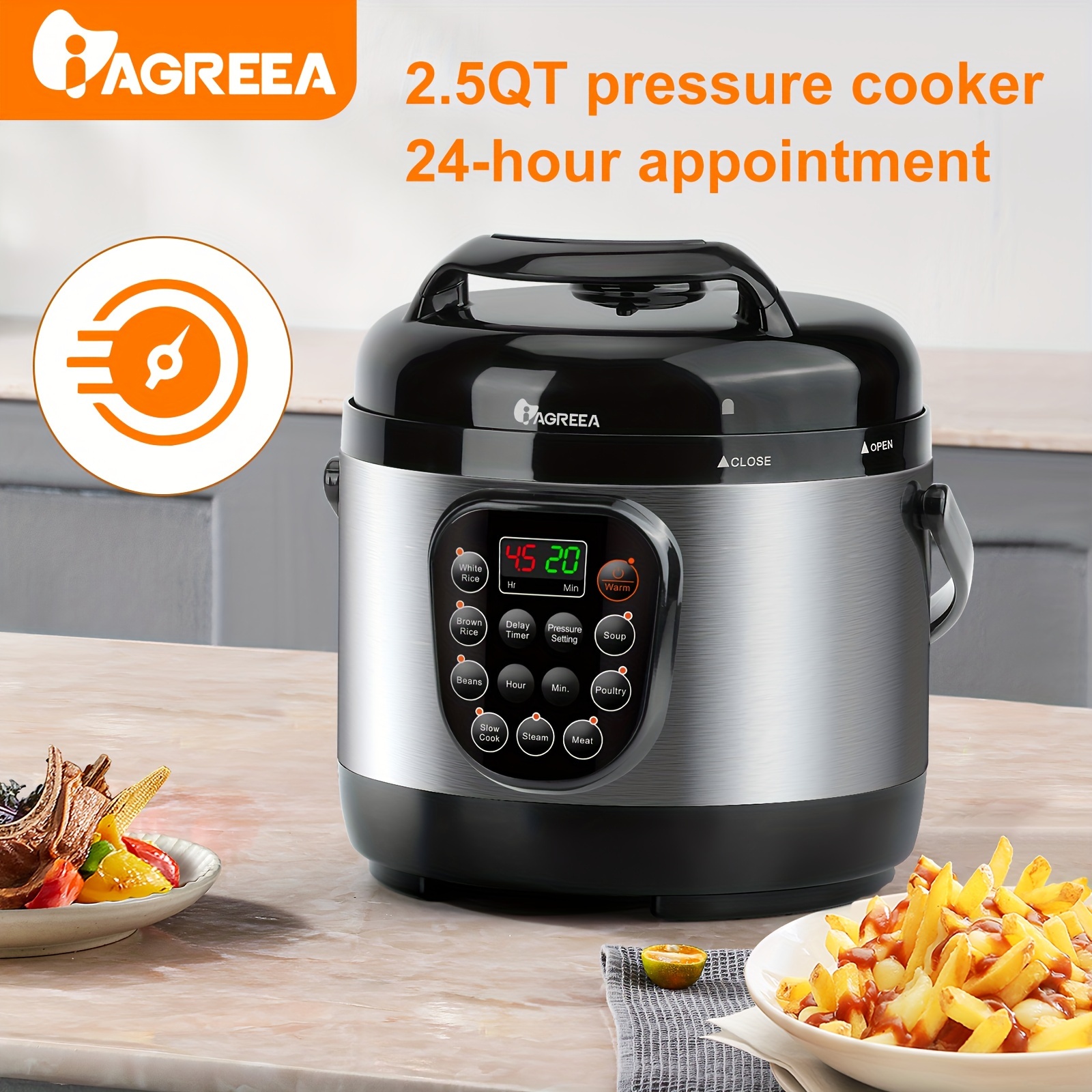 An Amazing 2 Quart Pressure Cooker by Cosori 