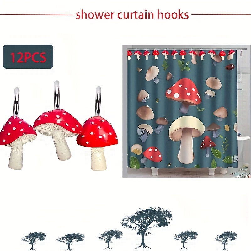 Mushroom Bathroom Decor - Temu