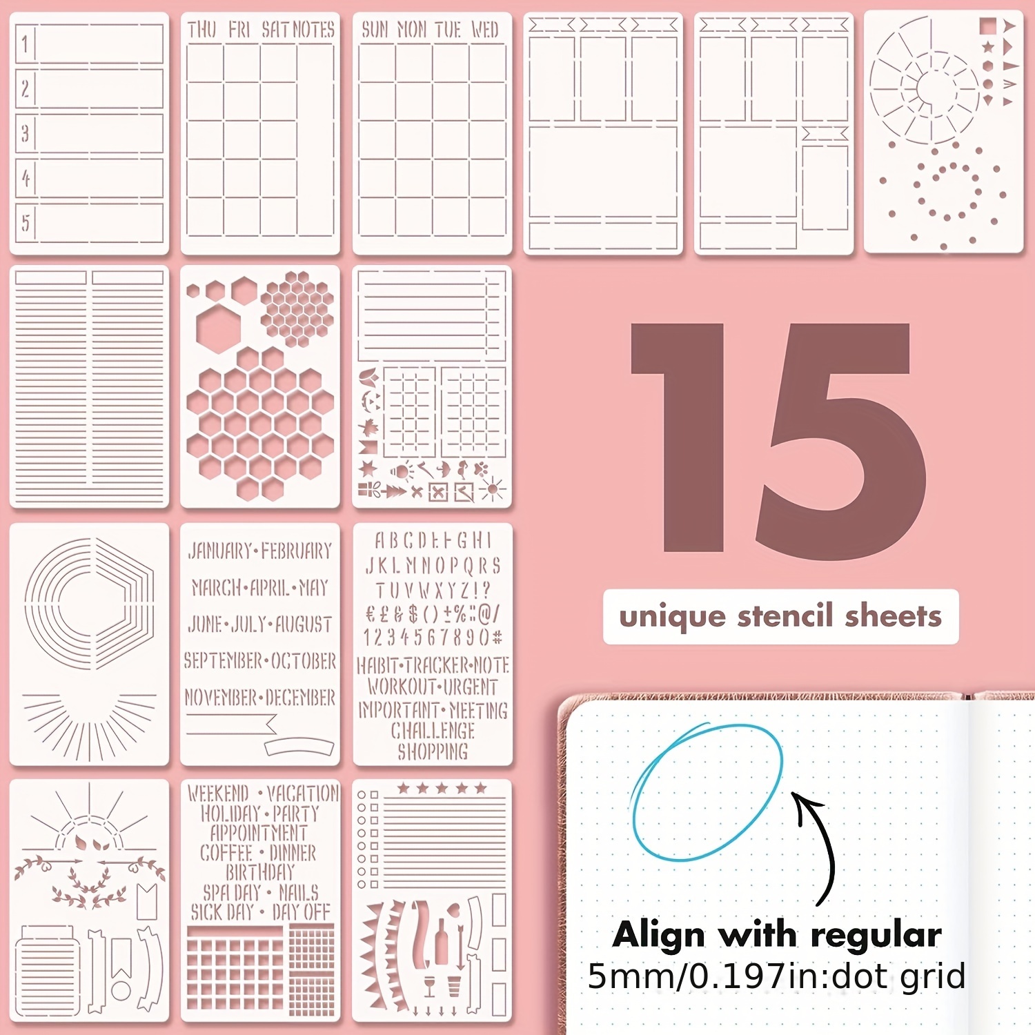 Vintage Bullet Journal Supplies Stickers Retro Forest Stickers
