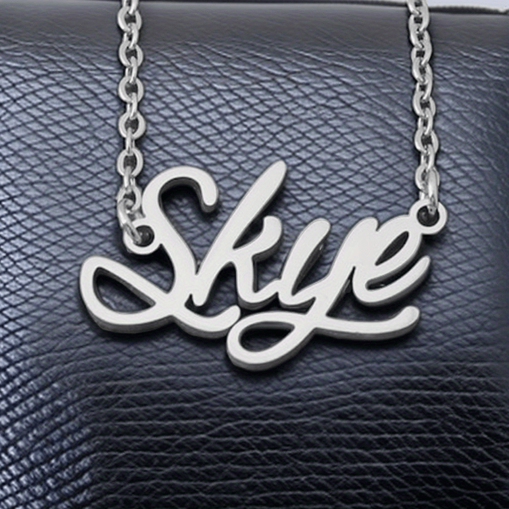 Name hot sale necklace cheap