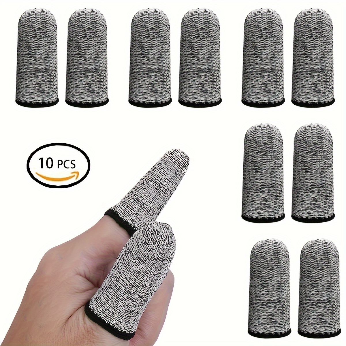 1/2Pcs Silicone Thimble Fingers Tip Sewing Anti-pricking Fingers