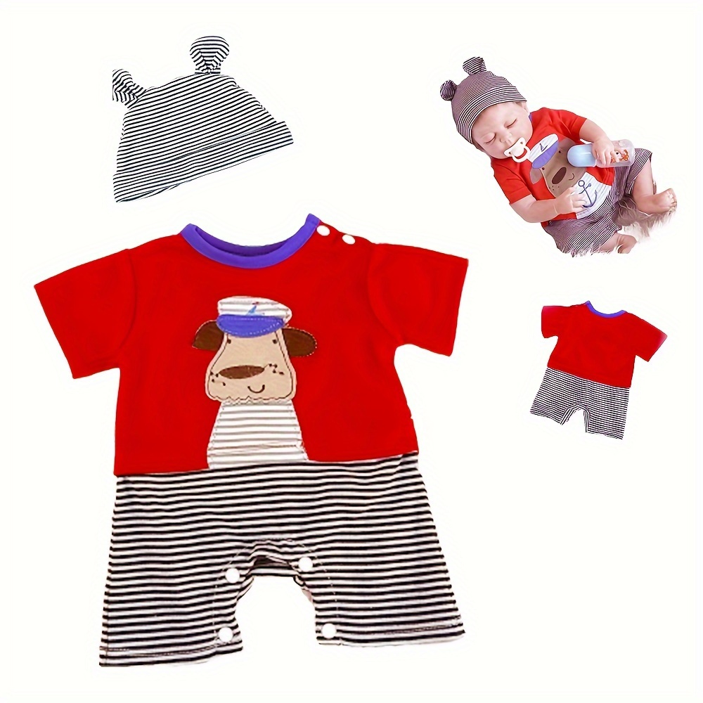 43cm Doll Clothes for 18 Inch Reborn Baby New Born Doll Clothes 2Pcs/Set  Shirts+Pants Unicorn Duck Whale Dogs Clothes Toy Gift - AliExpress