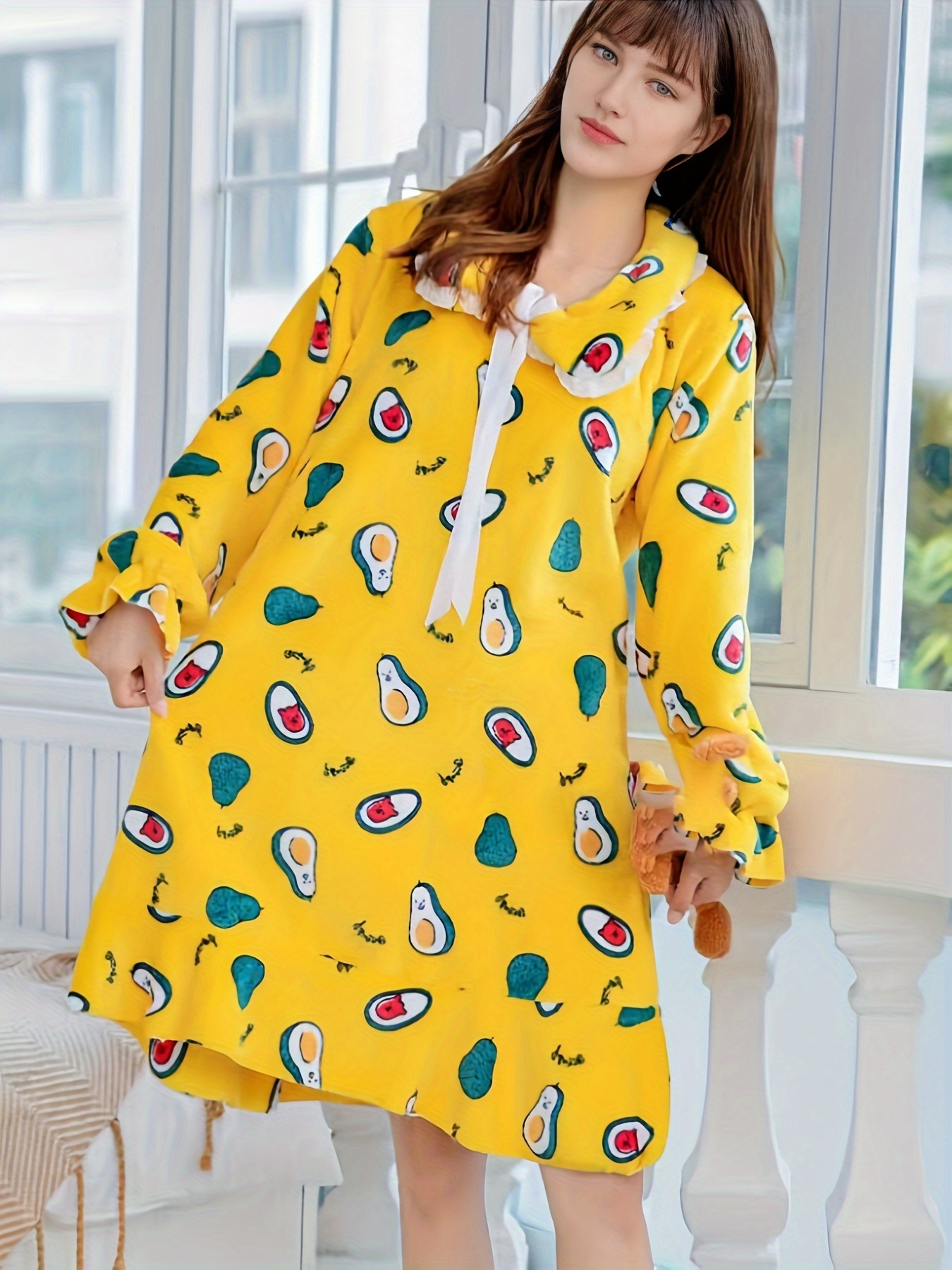 Avocado 2024 print dress