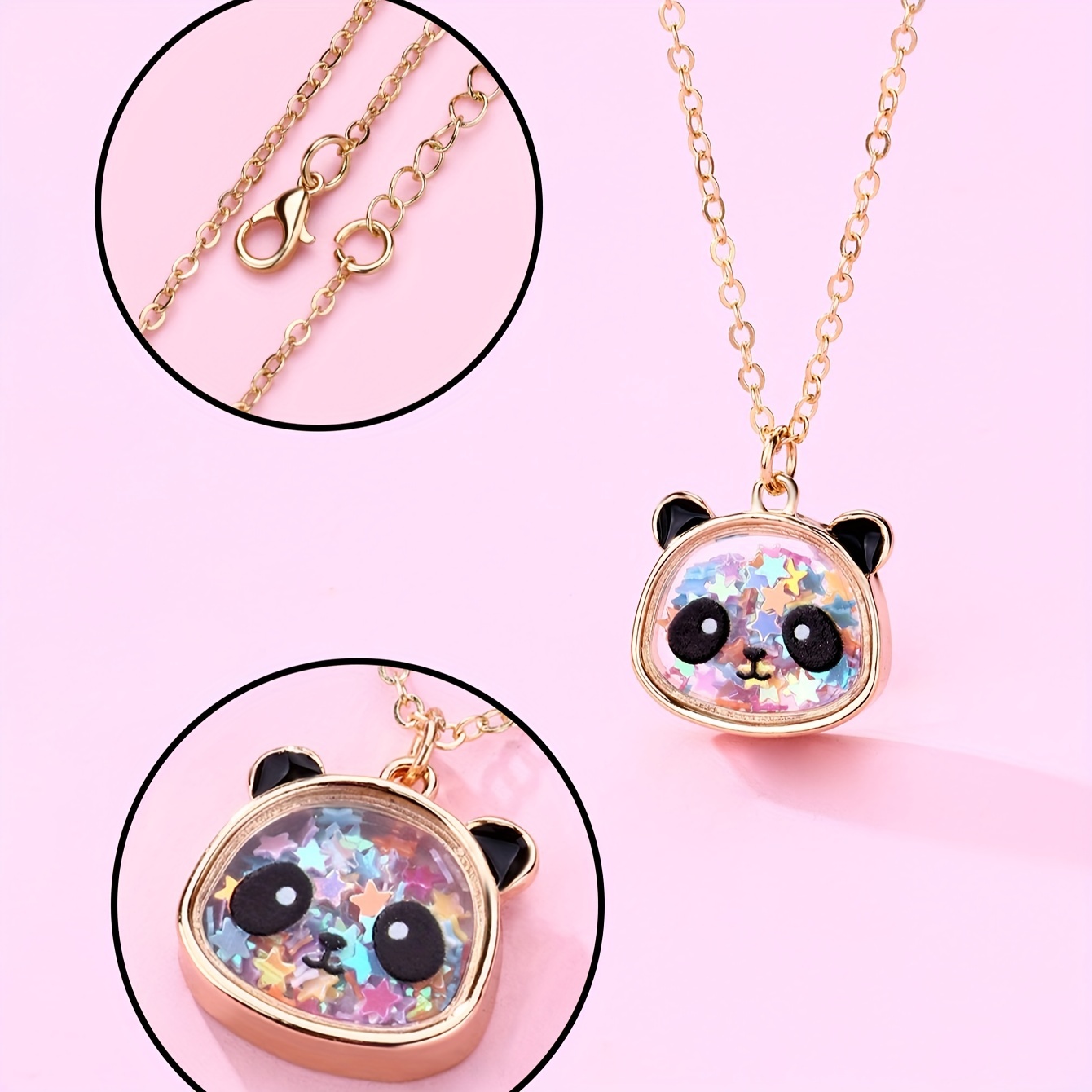 BFF-Collier Double Stitch Love pour 2 Amis, Kawaii, CAN o and Stitch,  Bijoux en Forme de Coeur, Accessoires Cadeaux - AliExpress