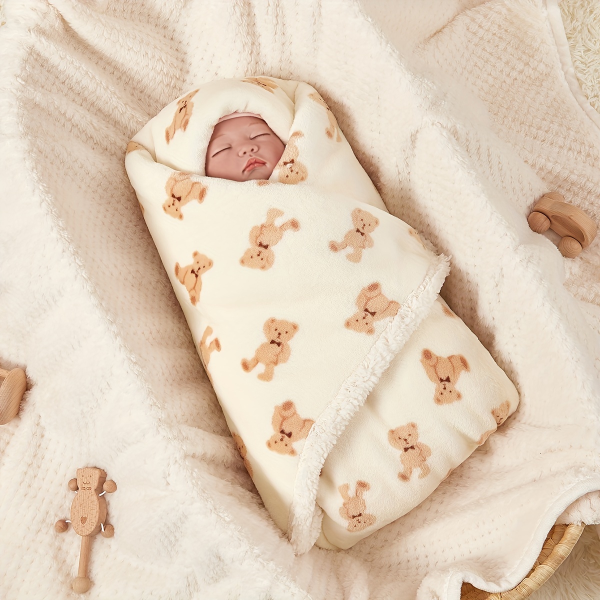 Couverture pour bébé, couverture douillette pour bébés garçons et
