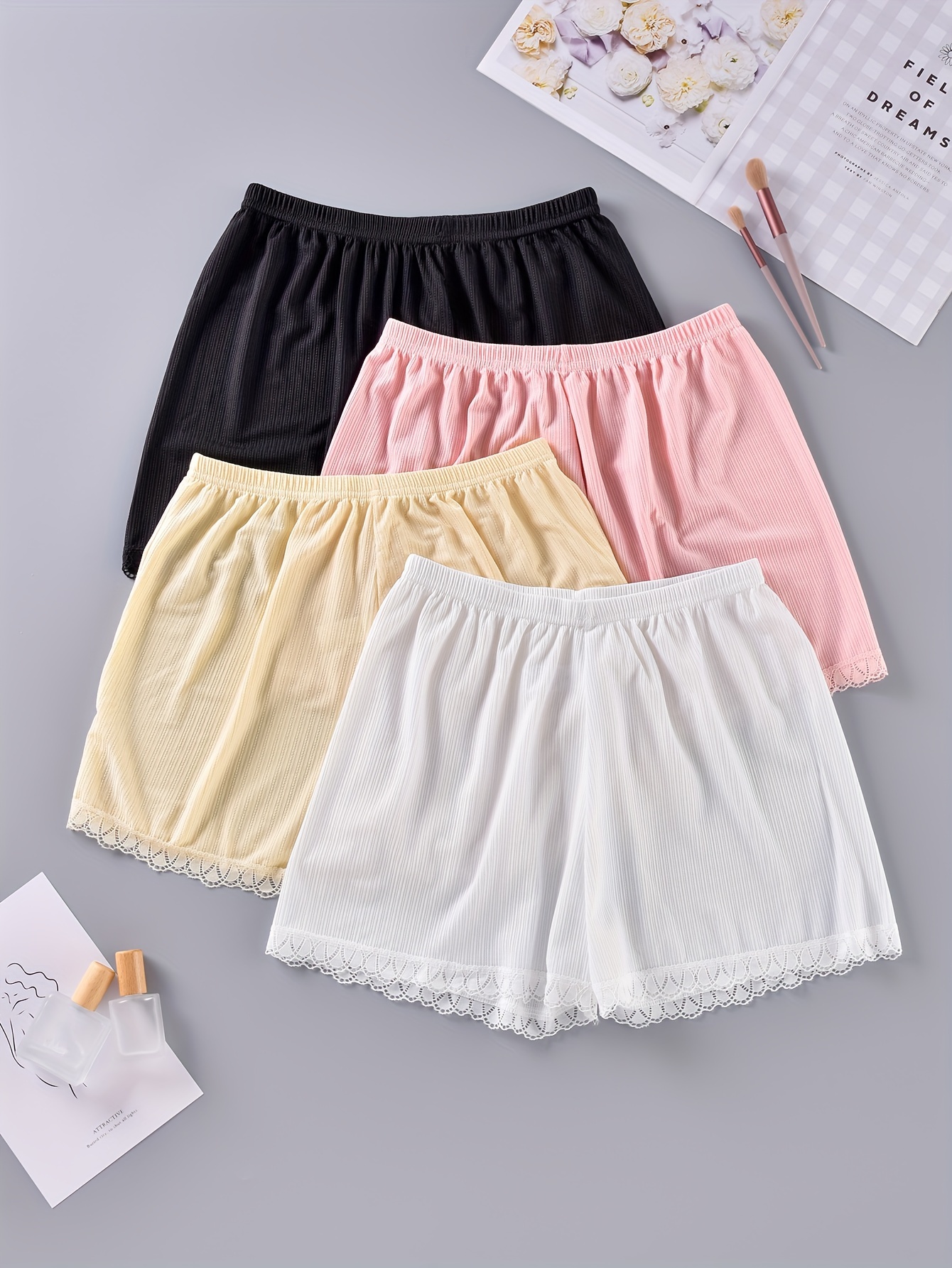 High Waist Boyshort Panties - Temu Canada