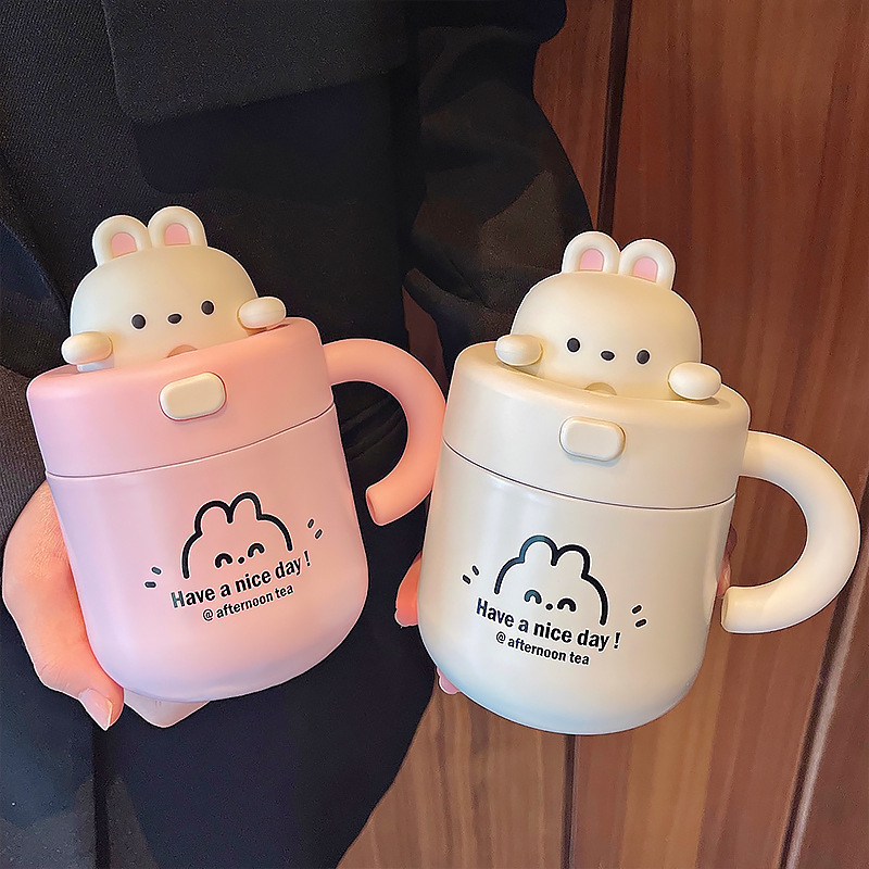 Hello Kitty Glass Coffee Tea Mug 15.2oz Cute Cup