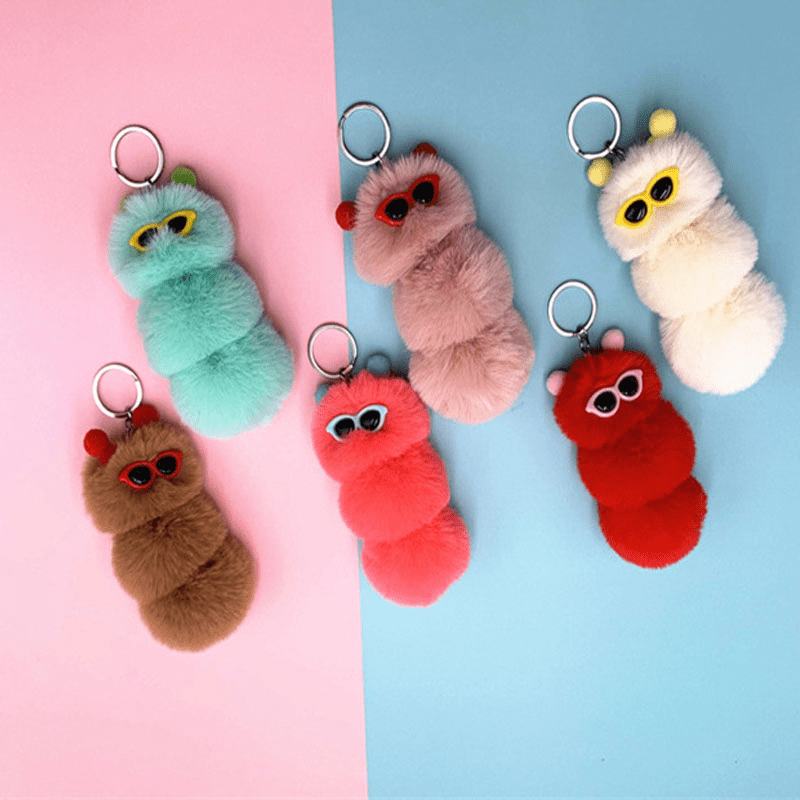 Fluffy Keyring - Temu