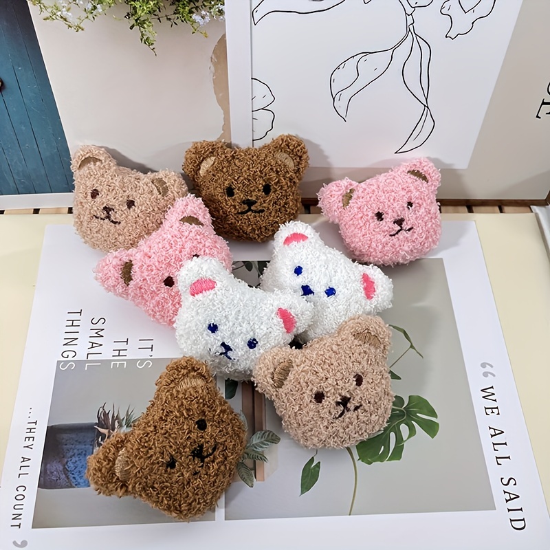 Trending Pack of 2 Cute Soft & Fluffy Teddy Bear Sling Bag (Random Color)