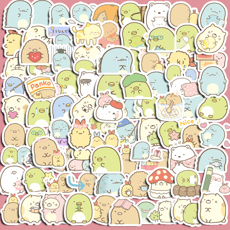 Cute Cartoon Stickers Journal Stickers Diy Stickers Random - Temu