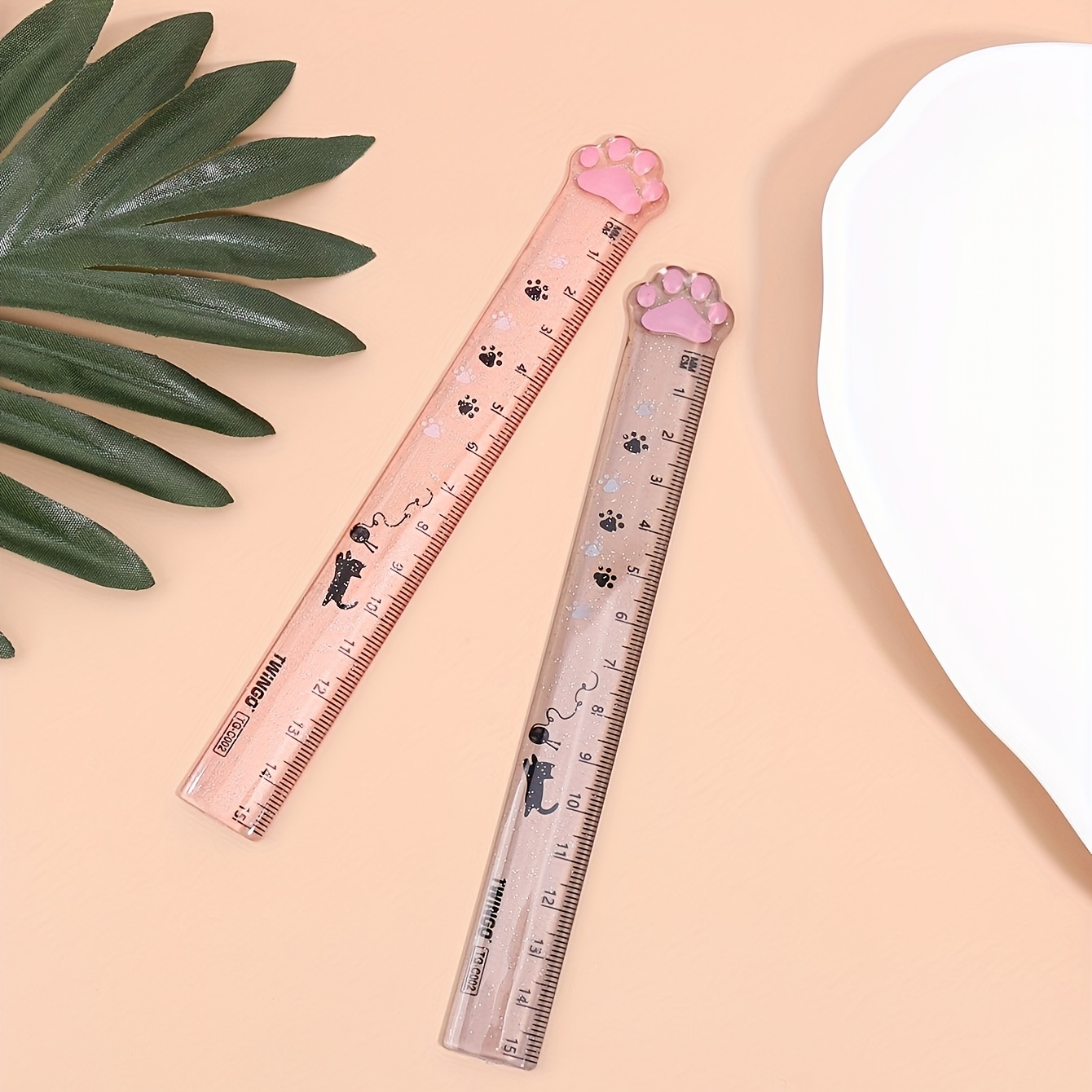 Mini Ruler, Pastel Ruler, Pink Ruler, Small Ruler, Pastel Colored