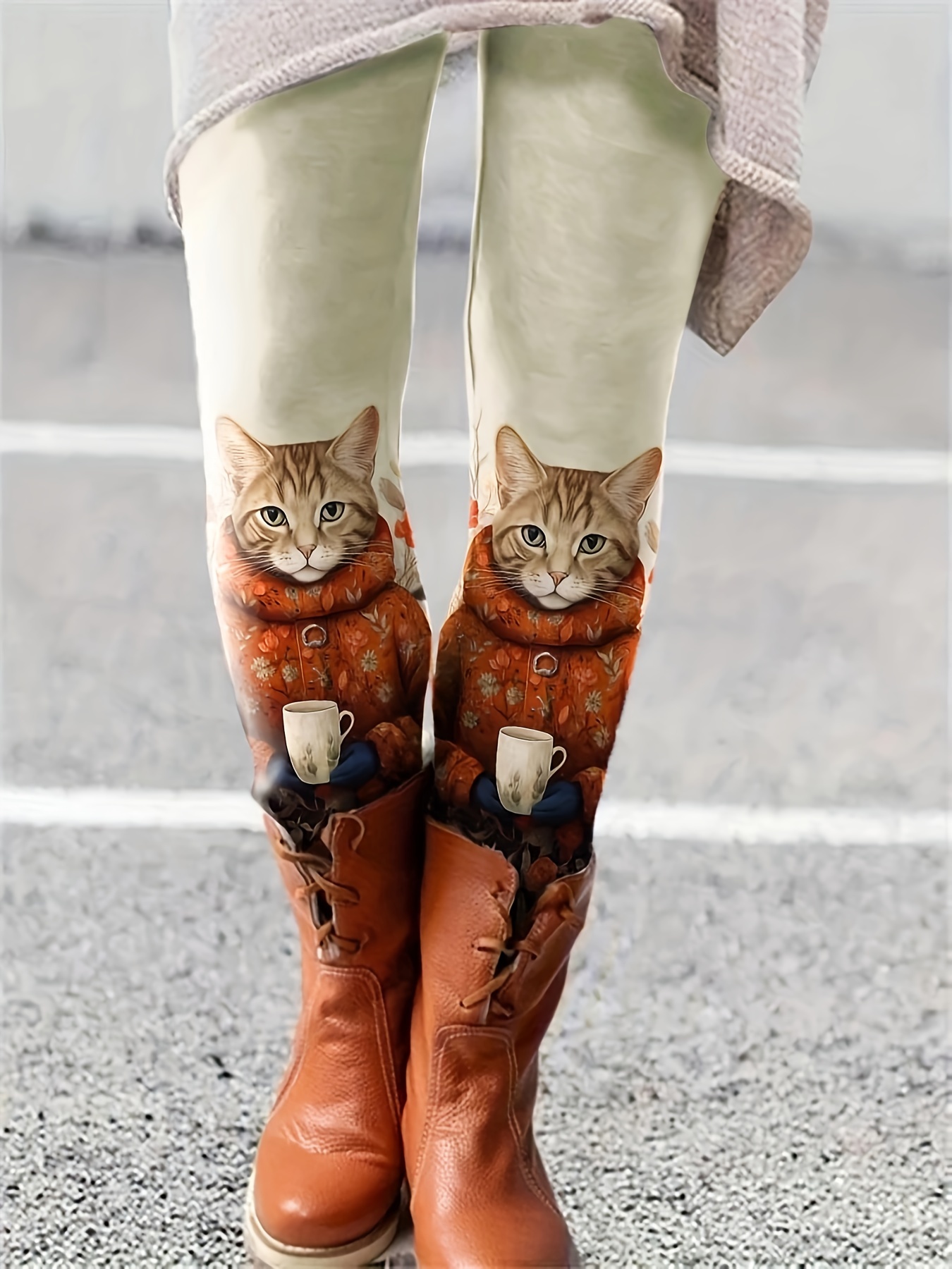 Cat Leggings - Temu Canada