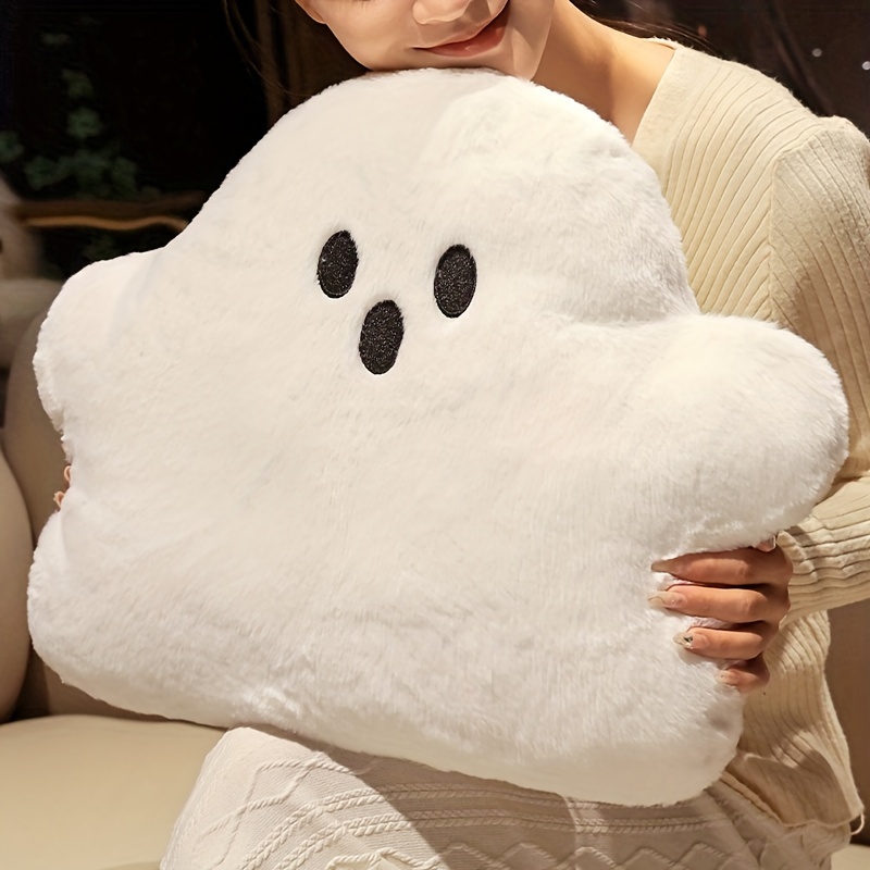 Spooky Halloween Fun With This Adorable Ghost Face Plush Doll! - Temu  United Arab Emirates