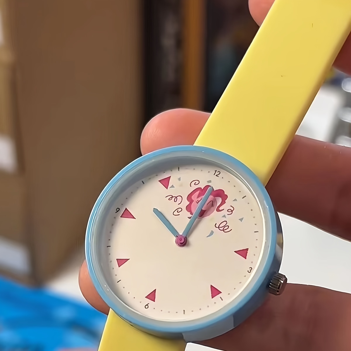 RELOJ INFANTIL CABALLITOS - Di No Manualidades