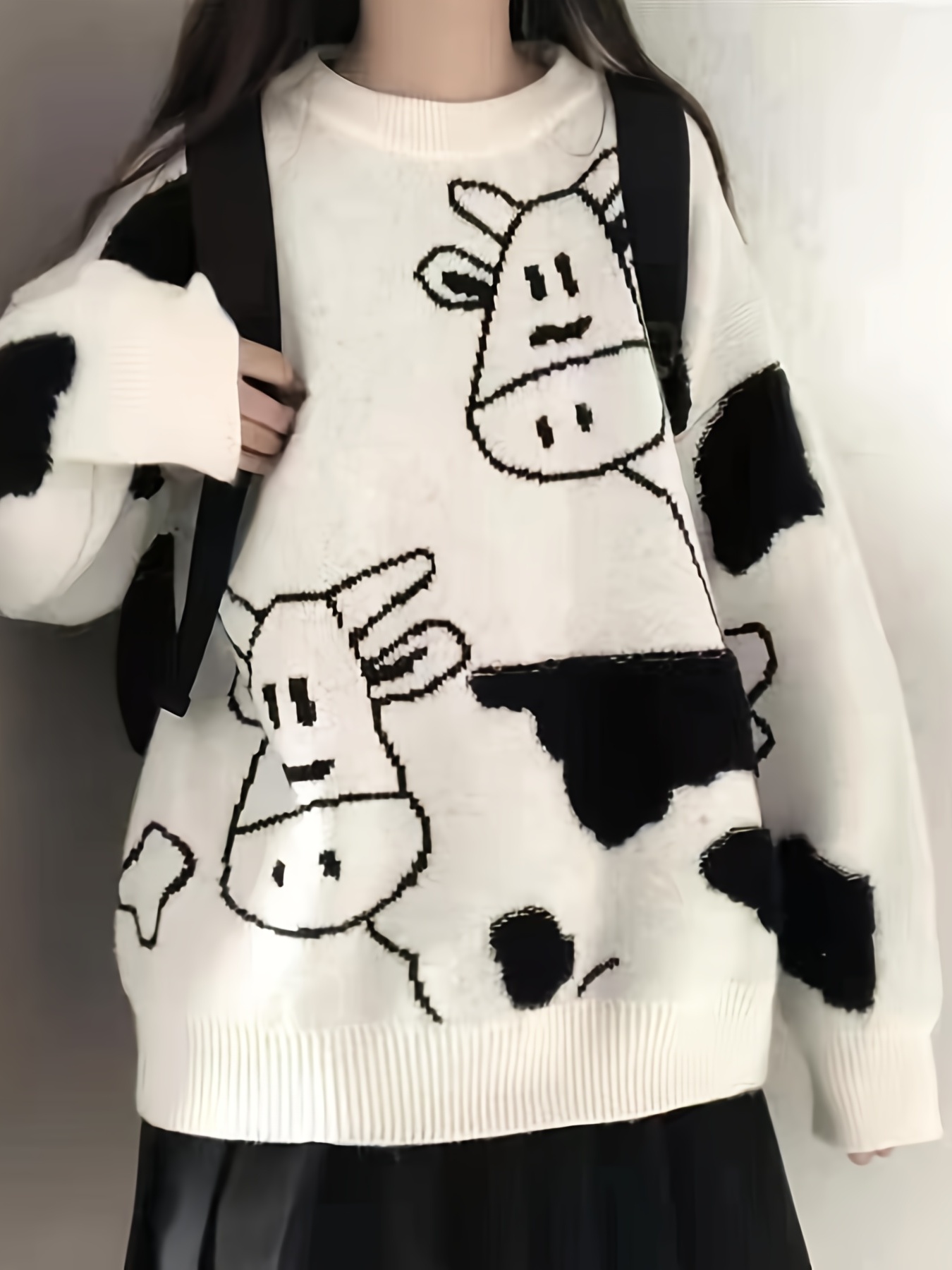 Cow 2024 print jumper