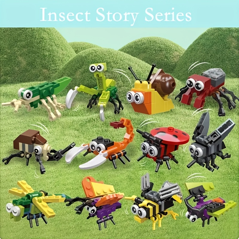 Juguete educativo de plástico para niños, modelo de insectos, Animal  biológico, parodia realista, alta simulación, regalos de Navidad, nuevo -  AliExpress