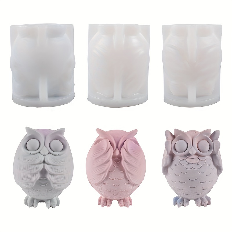 Diy Cat Bird Mobile Door Stopper Drip Glue Animal Silicone Molds for Resin  3d