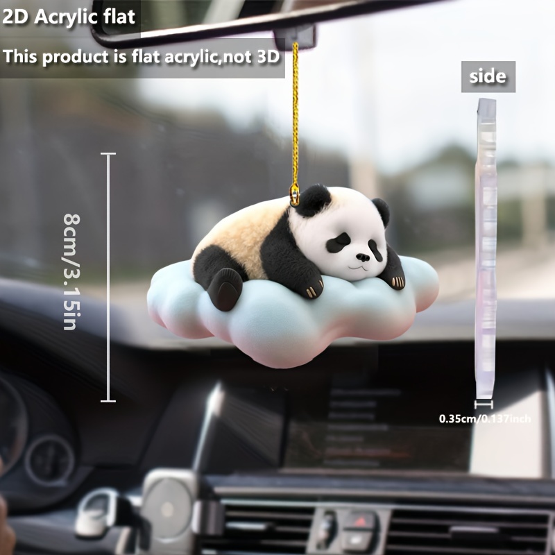 Cartoon Niedlichen Panda Plüsch Auto Lenkrad Abdeckung Universal