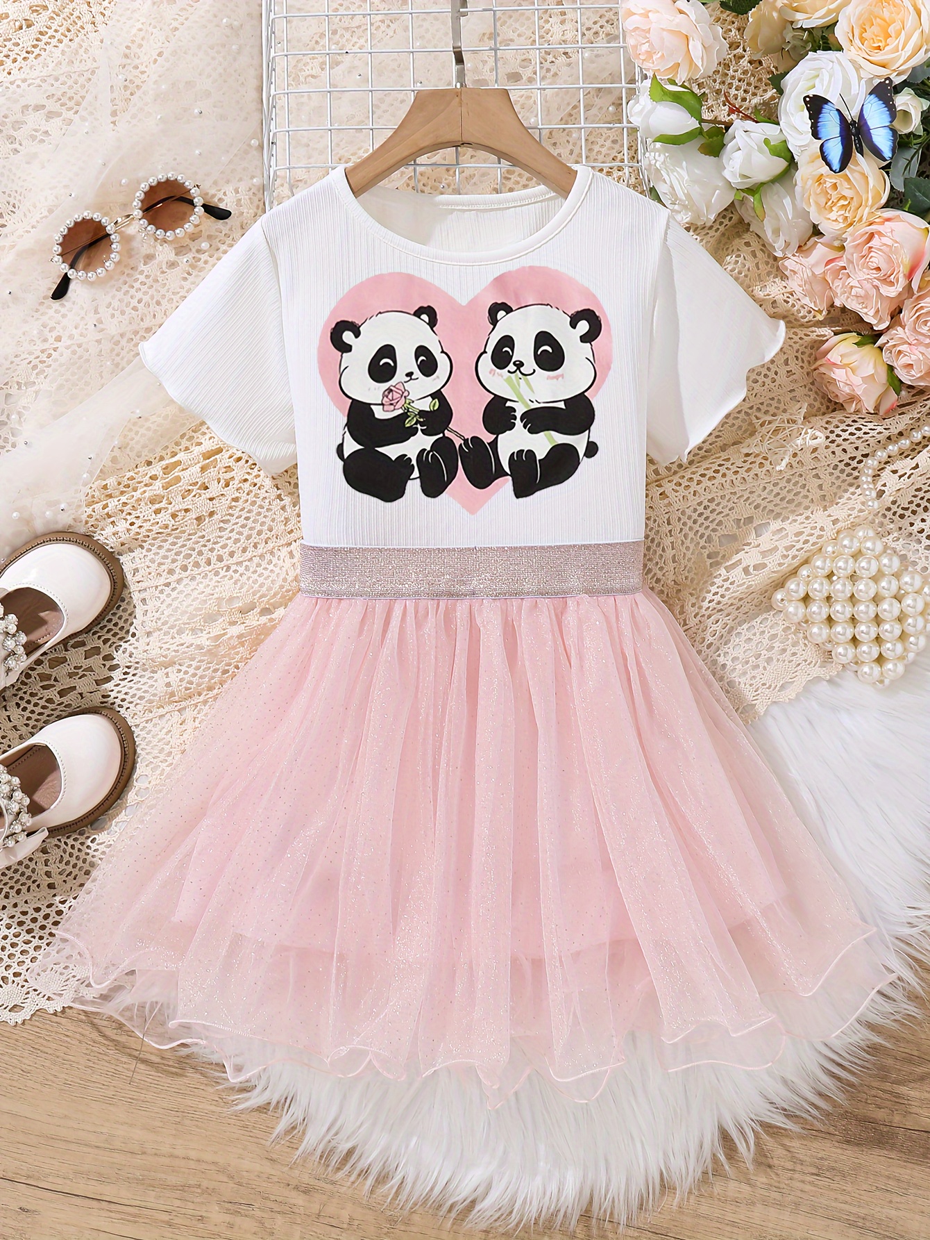 Panda dress shop for baby girl