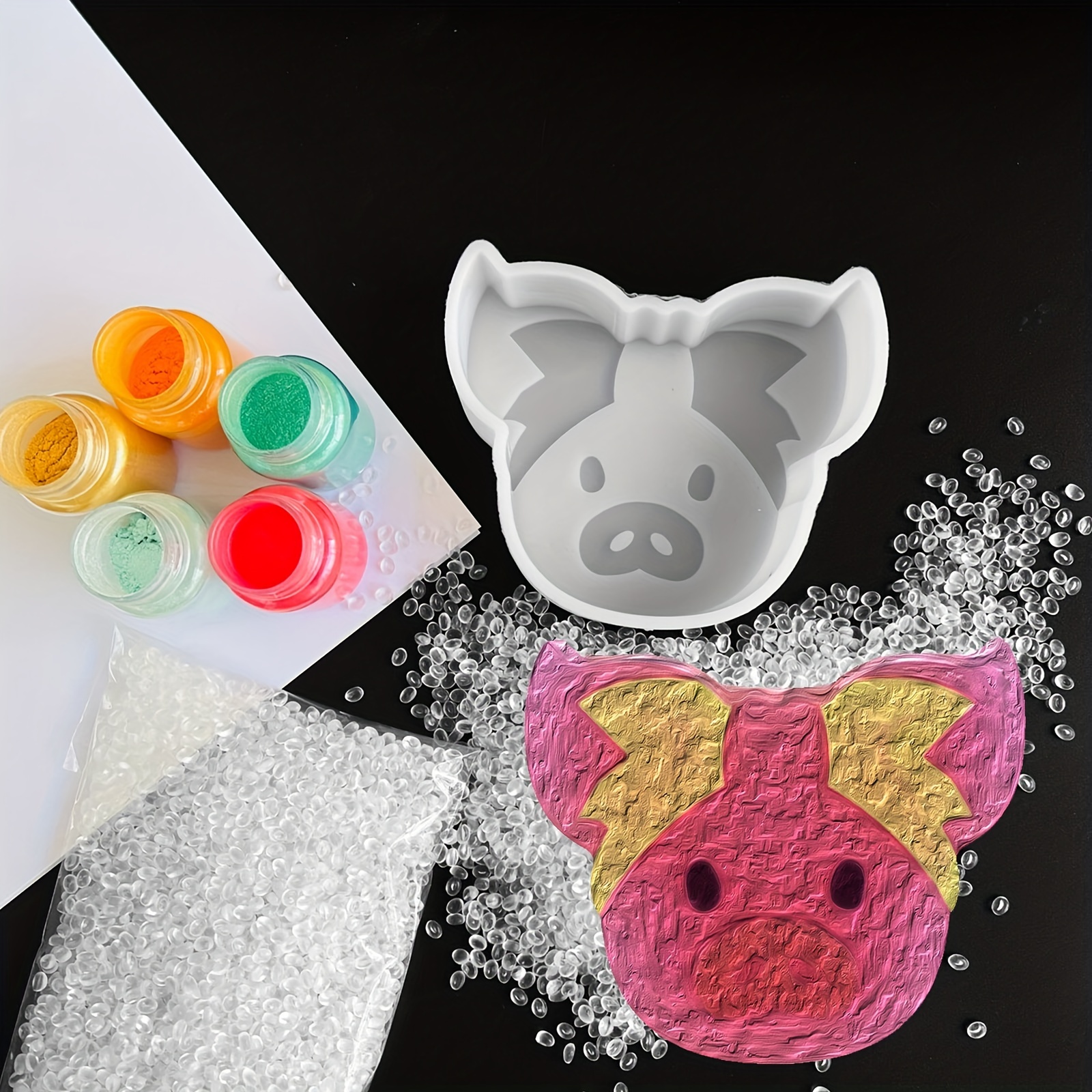 Roblox Piggy, DIY polymer clay figure, How to make Roblox Piggy 🐷 