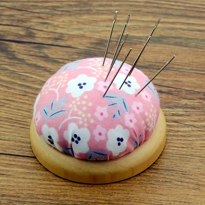 Magnetic Round Pincushion Pins Holder Cushion Magnetic Metal Hair Clips  Cushion Multi-Function Pin Storage Tool with 90 Pieces Hair Clips for  Sewing Needles Hair Clips Blue