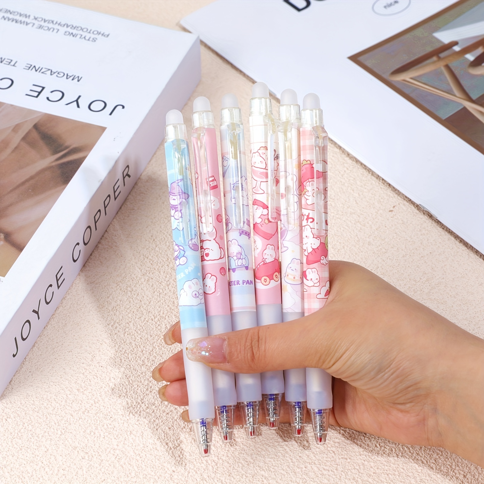 Stationery Snowhite Retractable Gel Pens Quick Dry Ink Pens Fine Point  0.5mm Pink Ink for Journaling, Drawing, Doodling, and Notetaking - China Pen,  Gel Pen