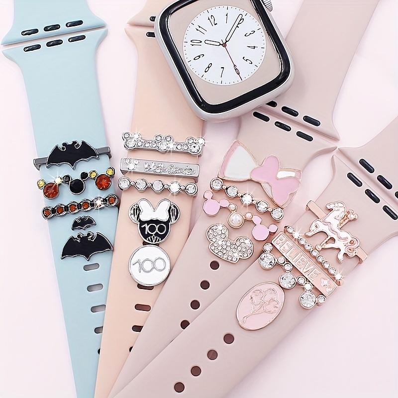  4Pcs Watch Band Cat Paw Decorative Charms Compatible with Louis  Vuitton Apple Watch Band 38 40 41 42 44 45mm i Watch Series 8 7 6 5 4 3 2 1