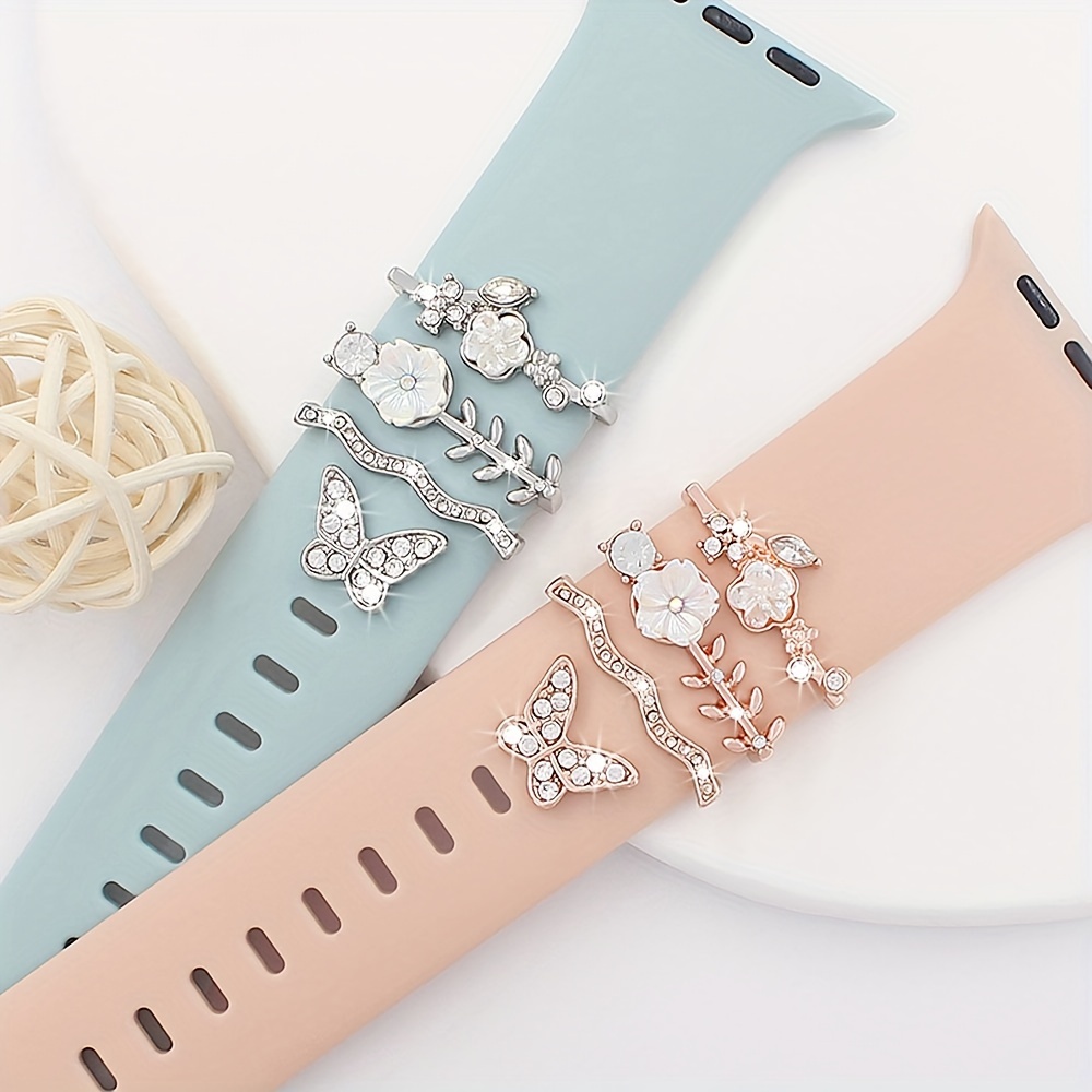 Bracelet Bracelet Triple Protection pour Apple Watch SE, 8, 7, 6, 5, 4, 3,  2, 1 (41, 40, 38 mm) bracelet bracelet rose - ✓