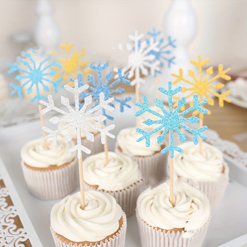 Winter Wonderland Cake Toppers - Temu