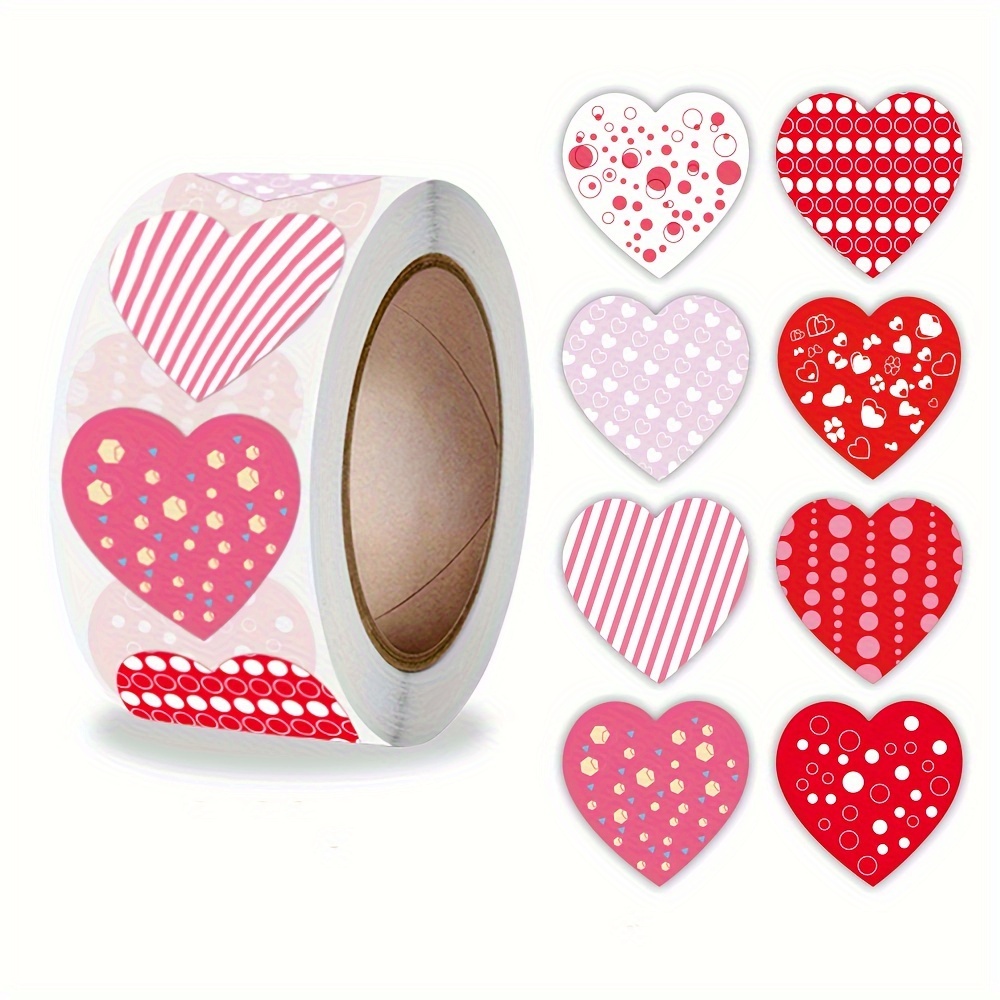 Heart Shaped Paper Tags Red Heart Cutouts Price Tag - Temu