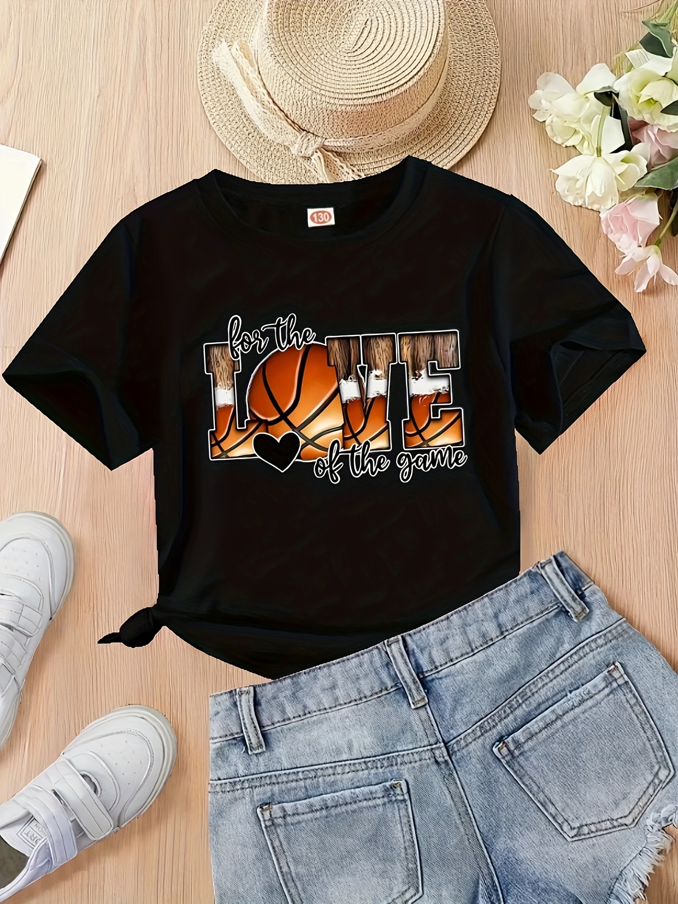 I Love Baloncesto Niños Camiseta Niños