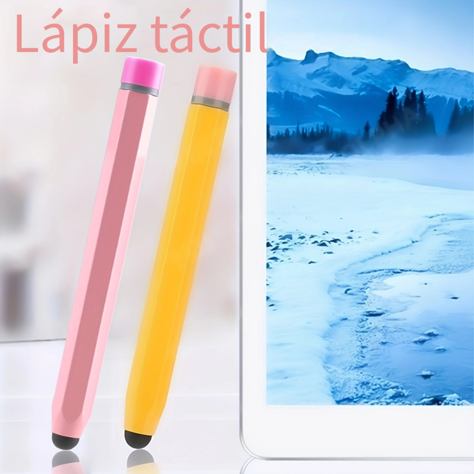 Lápiz Táctil Pen Touch Optico para Pantalla Táctiles Boligrafo Digital  IMPORTADO