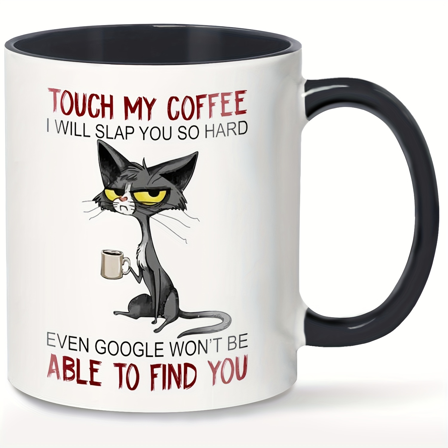 Cute Funny Gift Mug For Cat Mom, Insulated Coffee Mug With Handle And Lid,  Cat Mom Gifts For Birthday Christmas, New Year, Gifts For Her, Women,  Christmas Stocking Stuffers - Temu