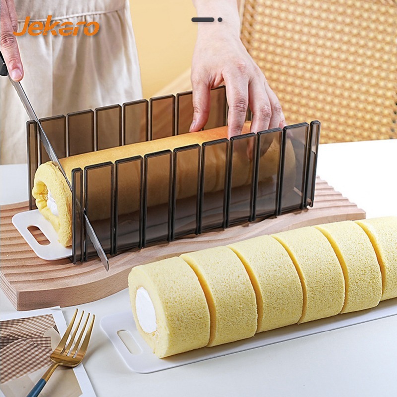 4pcs Bread Slicer Adjustable Portable Cake Cutting Fixator Guide