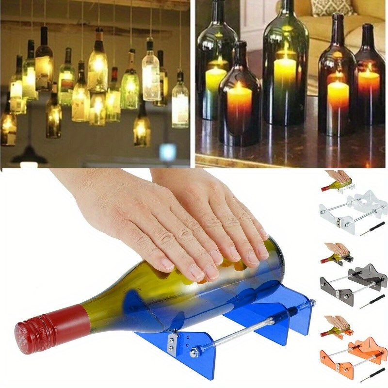 11/19Pcs DIY Glass Bottle Cutter Tool Square Round Wine Beer Glass