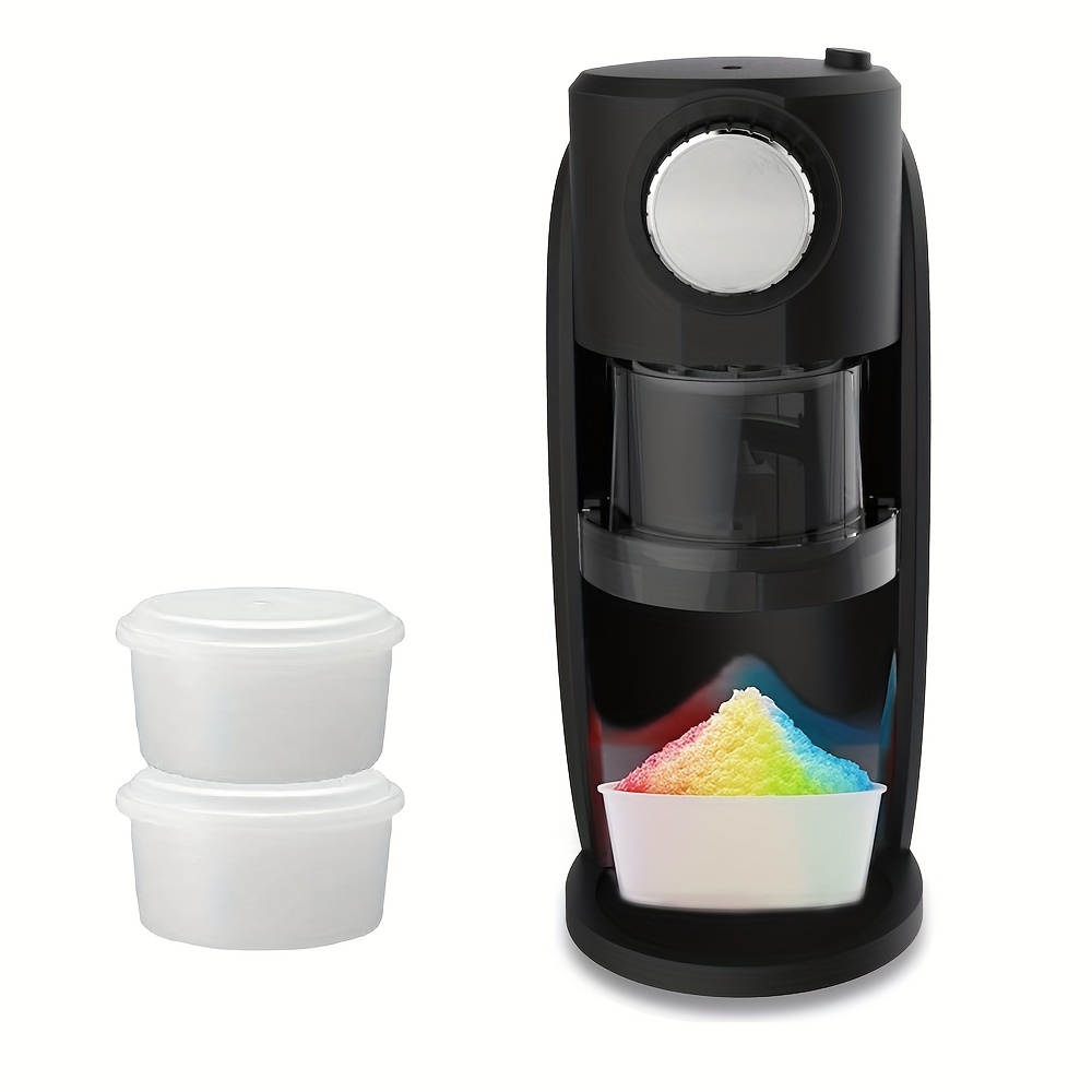 Summer Essential Manual Shaved Ice Machine - Small Ice Crusher For Homes  And Parties - Includes Ice Molds For Snow Cones And Frozen Drinks - Temu