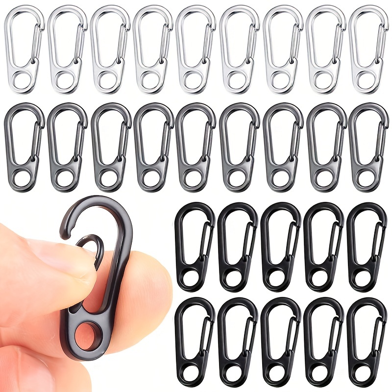 Spring Buckle Key Ring Clips Carbine Snap Hook for Camping Hiking - China  Auto Parts, Stainless Steel