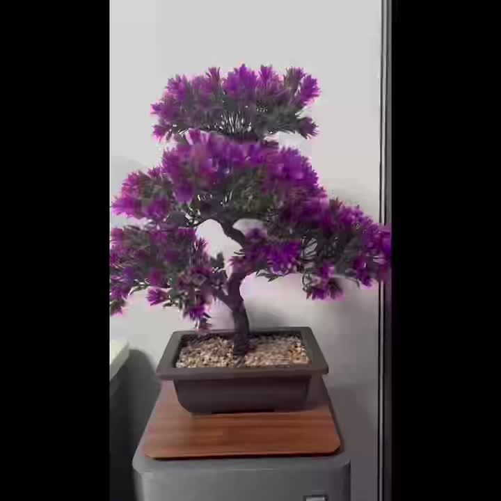 Realistische nepdennenboom met pot