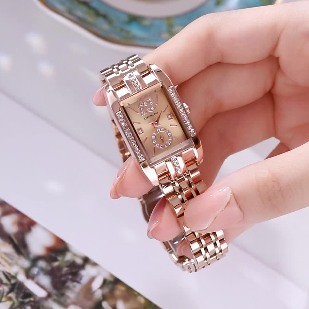 Women s Watch Luxury Rhinestone Quartz Watch Elegant Temu United