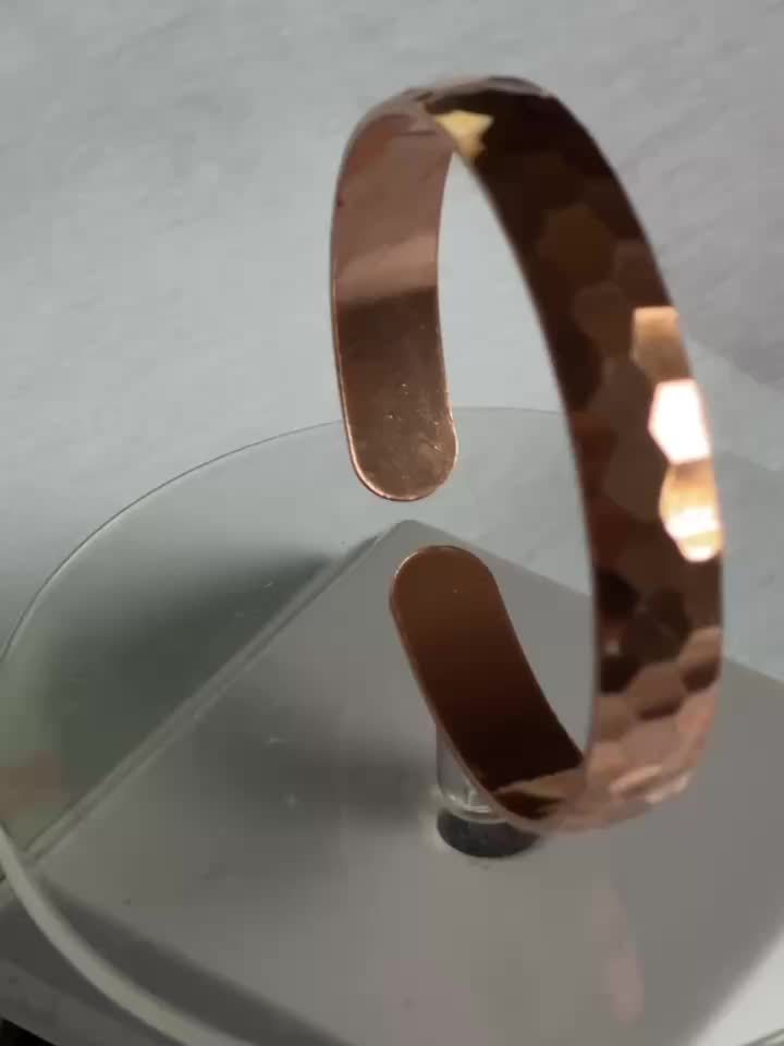 Boho Copper Cuff Bracelet for Casual Wear