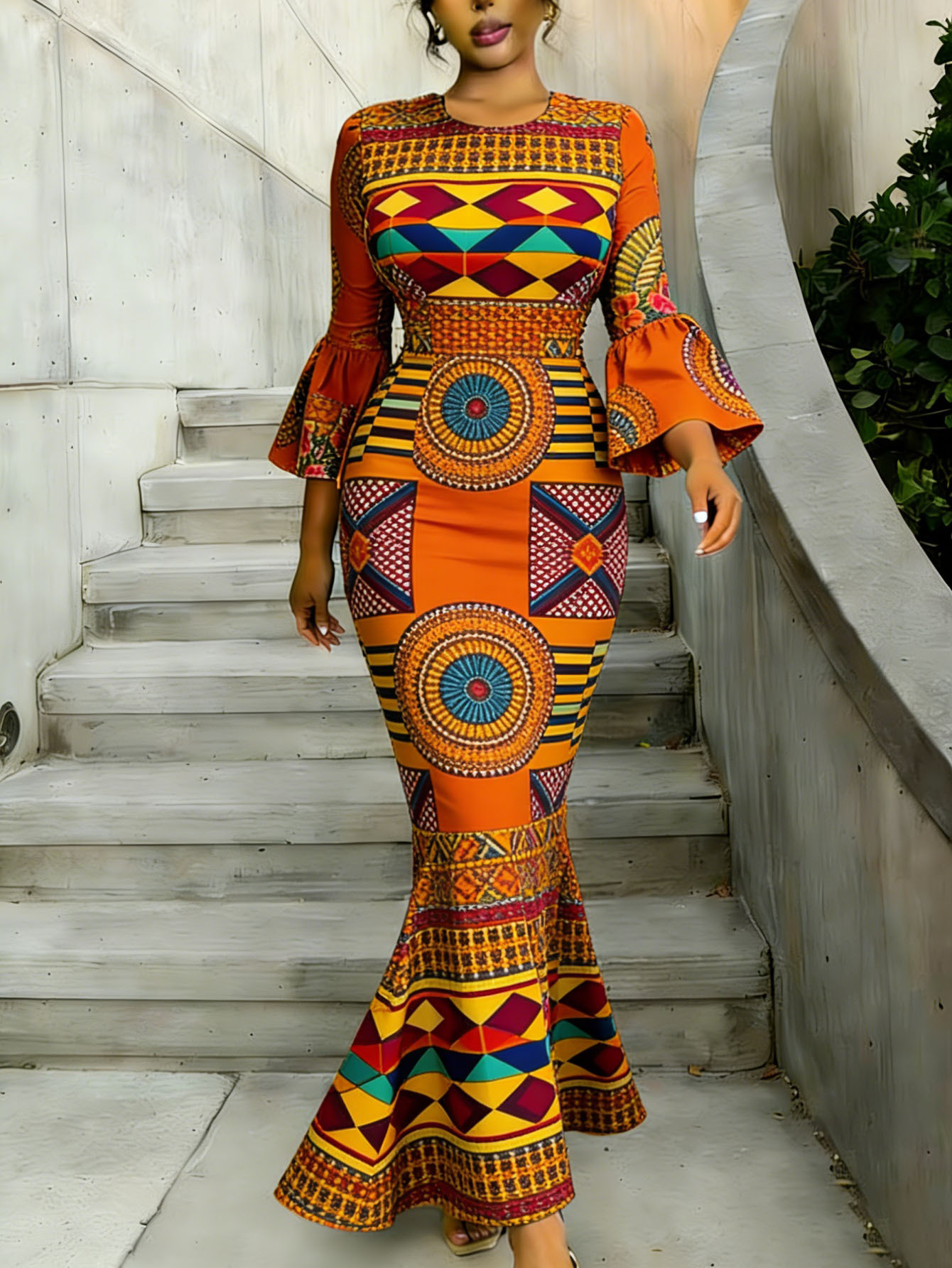 african clothing sold on Temu United States