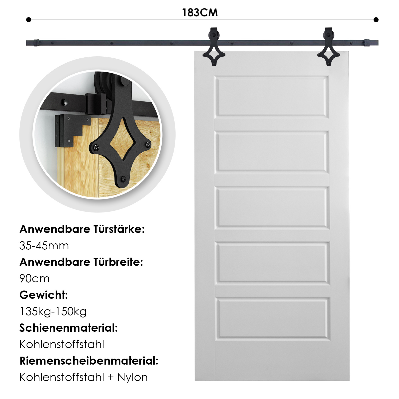 Image of Diamond-shaped Sliding Door Floor Guide - Adjustable Wall-mount Hardware For Glass And Wooden Doors, For Kitchen, Bedroom, And Cabinet