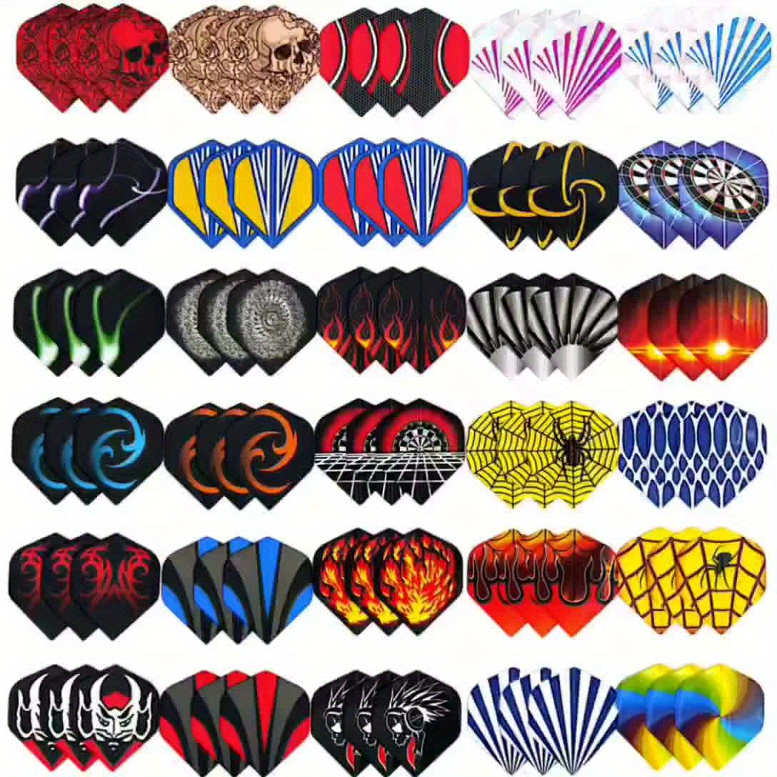 90pcs PET Professional Standard-shaped Dart Flights