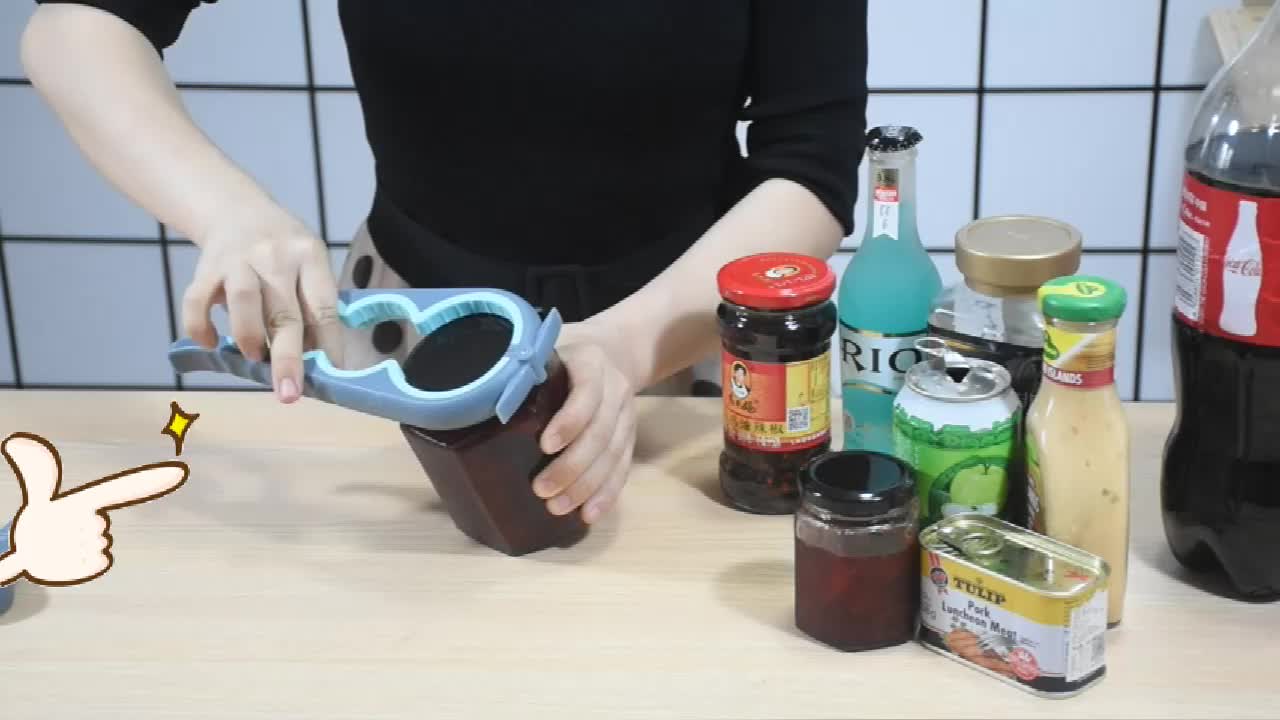 Jar Opener Bottle Opener And Can Opener For Weak Hands - Temu