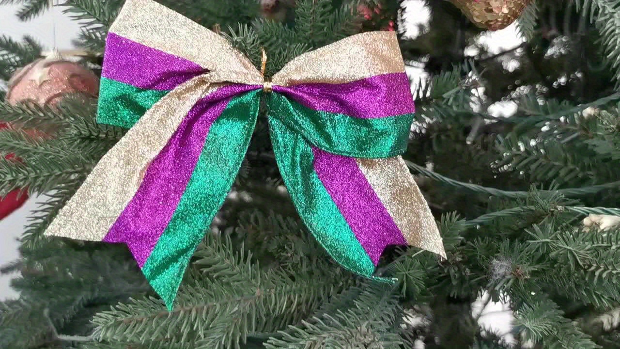 Mardi Gras Bow for Wreath, Jester Wreath bows for front door, Mardi Gras  Tree topper bow, Purple and Gold Decorative Bow for wreath, Bow for swag